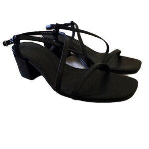 GAP Black Strappy Heels